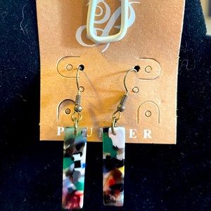 Plunder multi color earrings